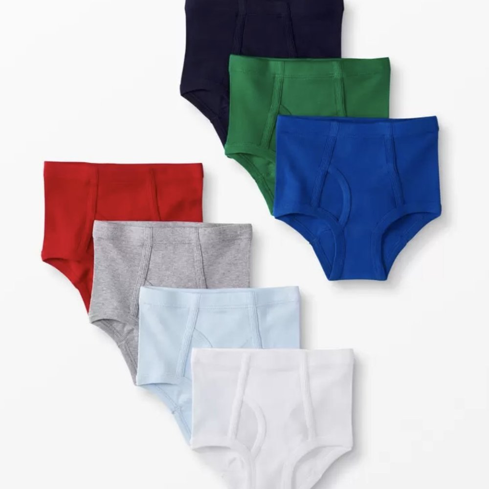 Hanna Andersson Classic Briefs In Organic Cotton 7